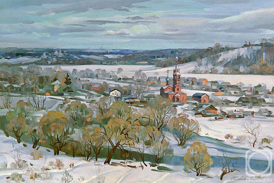 Zhlabovich Anatoly. Borovsk. View of the Grove
