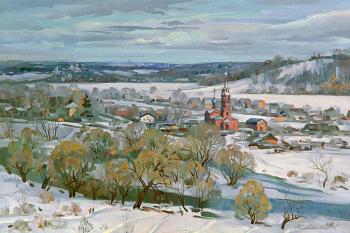 Borovsk. View of the Grove. Zhlabovich Anatoly