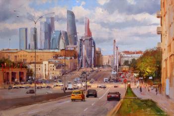 To work". Krymsky Val Street. Shalaev Alexey