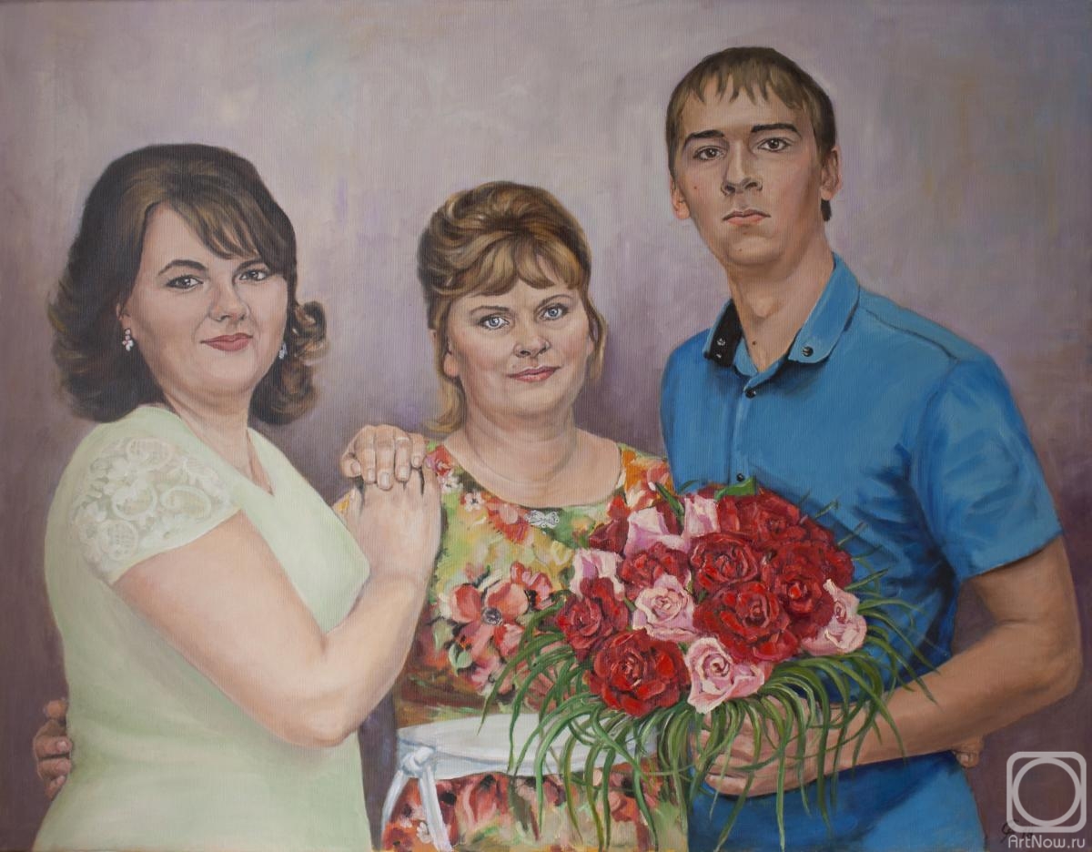 Semenov Andrey. Family portrait