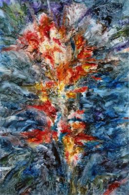 Red flower. Kolokolov Anton