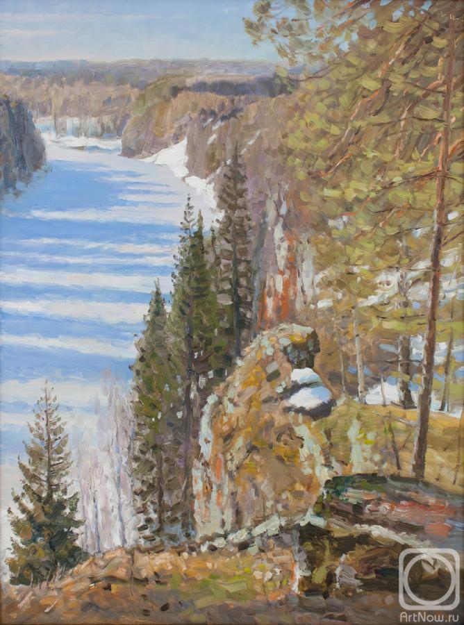 Rzhakov Andrei. Chusovaya river in april