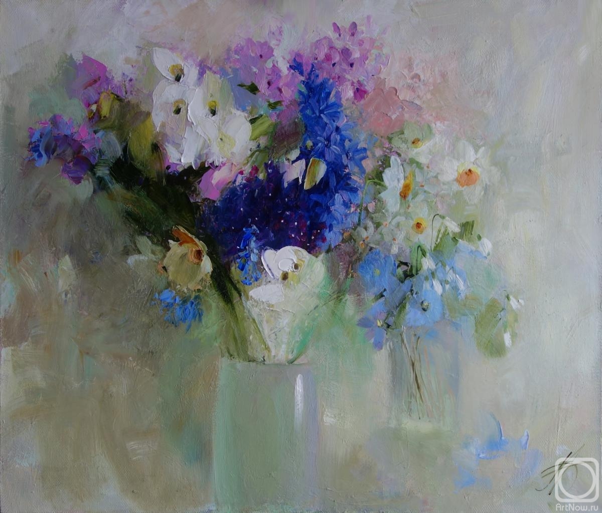 Anisimova Galina. Series "I love flowers". Spring