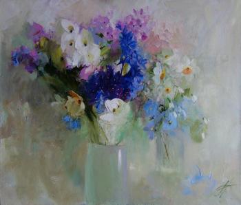 Series "I love flowers". Spring. Anisimova Galina