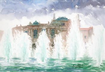 Odessa. Fountains