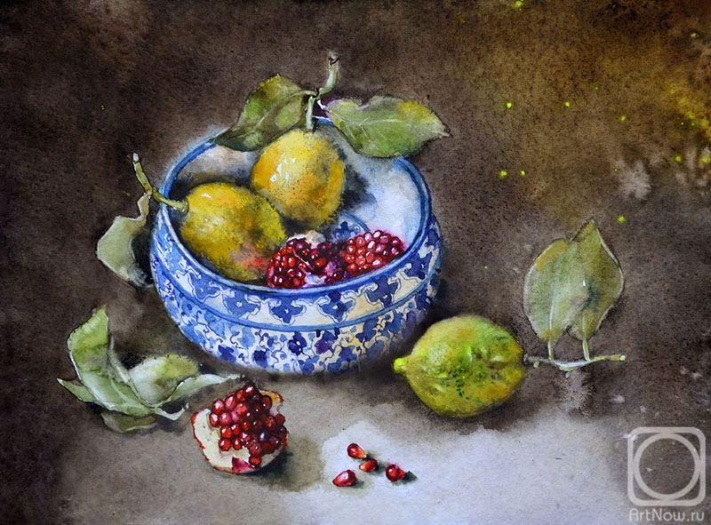 Ivanova Olga. Stillife with lemons