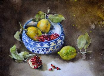 Stillife with lemons. Ivanova Olga