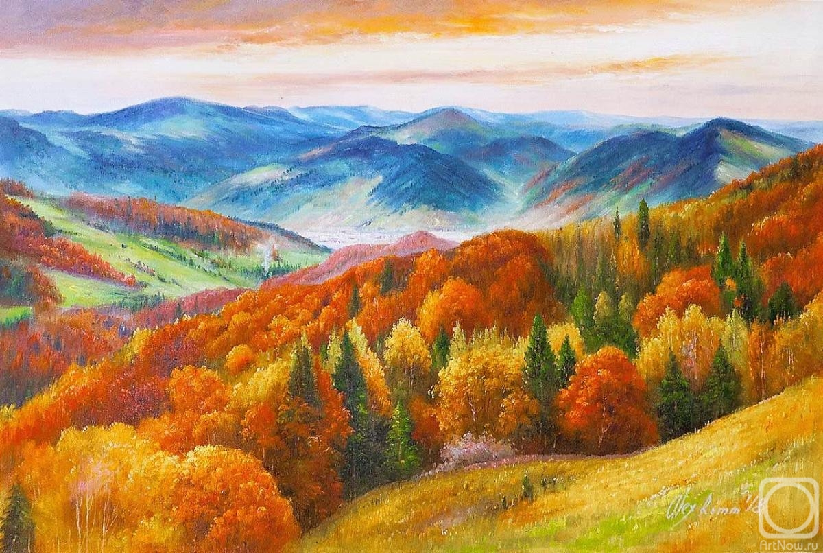 Romm Alexandr. Autumn in the mountains