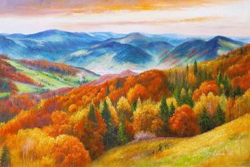 Autumn in the mountains. Romm Alexandr