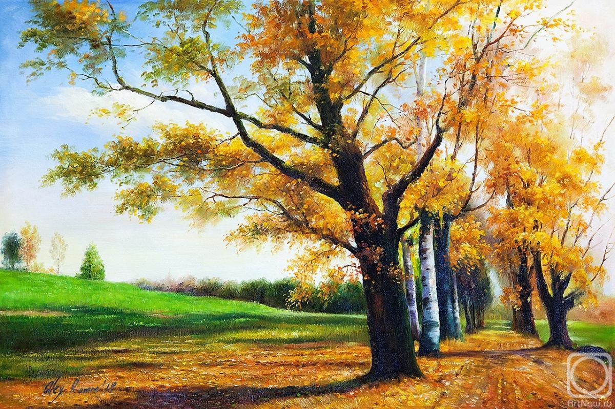 Romm Alexandr. Autumn pastoral N2