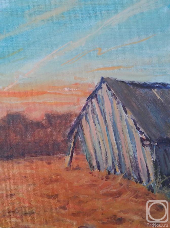 Gubarev Aleksandr. April evening