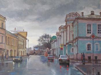 Pokrovka Street.Evening