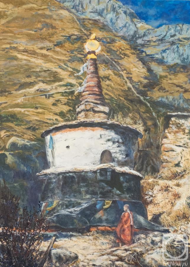 Zhukov Alexey. Chorten, Tibet