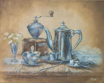 Still life with coffeepot