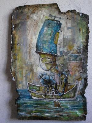 old boatman (The Boatman). Bazhenov Sergey