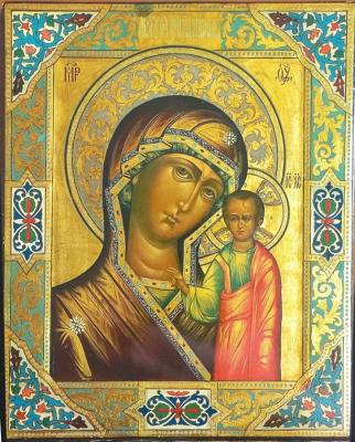 Our Lady of Kazan Ornament. Savin Sergey