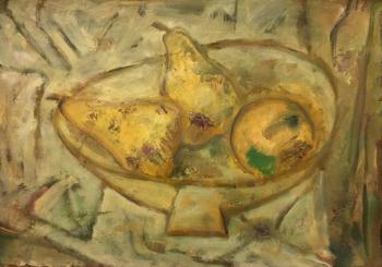 Still life with pears. Bykov Sergey