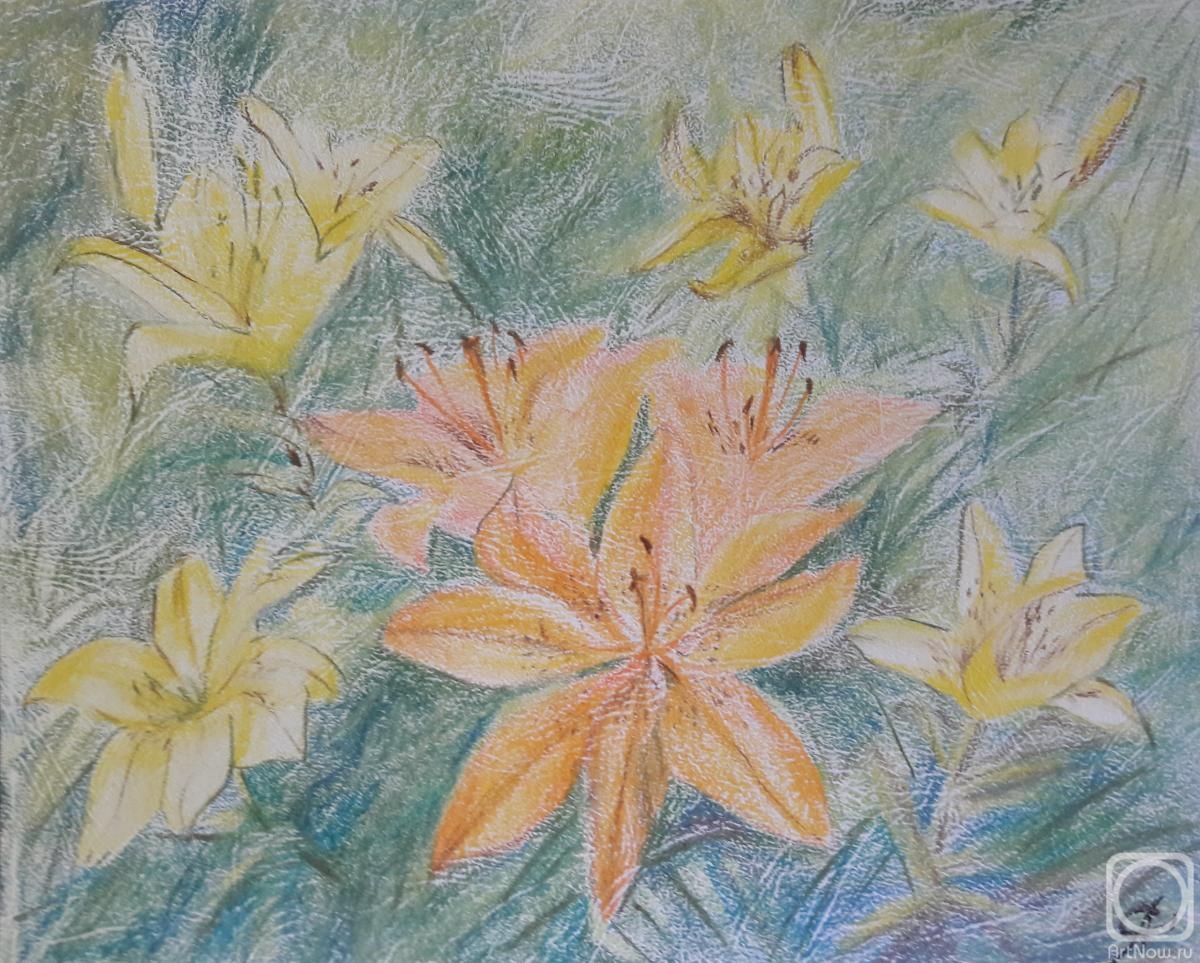 Volkova Olga. Carpet of lilies
