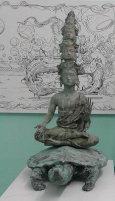 Buddha on a turtle. Gomanov Evgeny