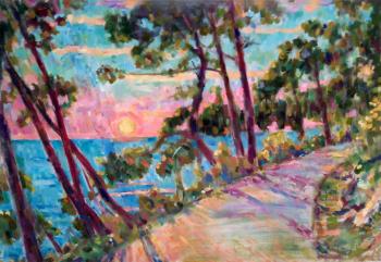 Sunset on the Adriatic