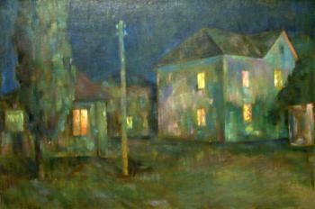 Night. Window. Shchukin Fedor