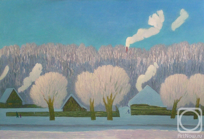 Sidorkin Valeriy. Winter landscape