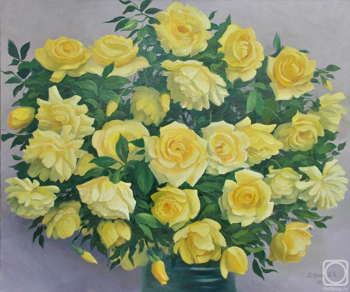 Zhornick Oleg. Yellow roses