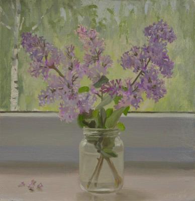 Bouquet of lilacs (etude). Svyatchenkov Anton