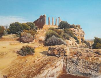 Valley of temples. Sicily (Scorching Sun). Alekhin Alexander