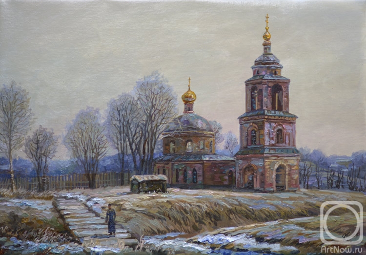 Panov Eduard. On the eve of Easter