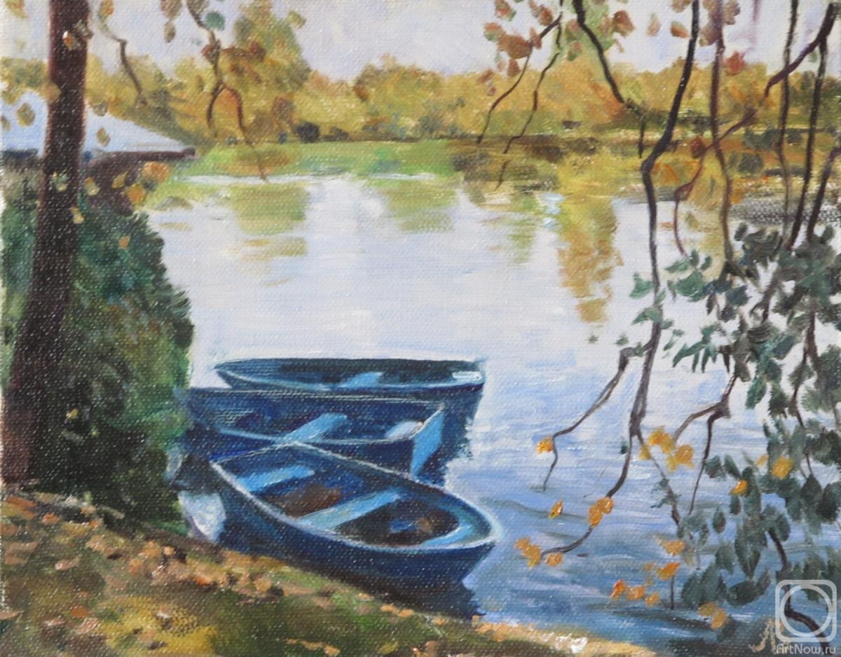 Lapovok Vladimir. Autumn Pond