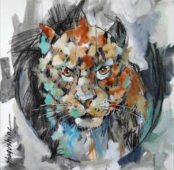 Leopard Totem (Rissian Art). Shagushina Olga