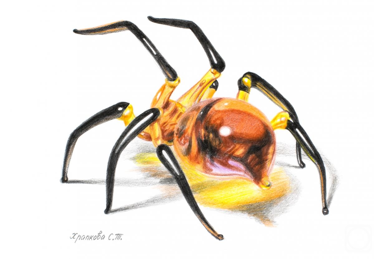 Khrapkova Svetlana. Glass spider