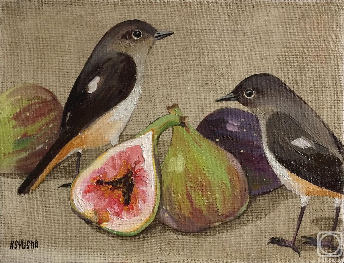 Berestova Ksenia. Birds and figs
