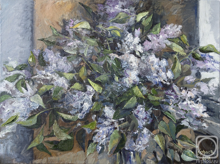 Korhov Yuriy. White lilac