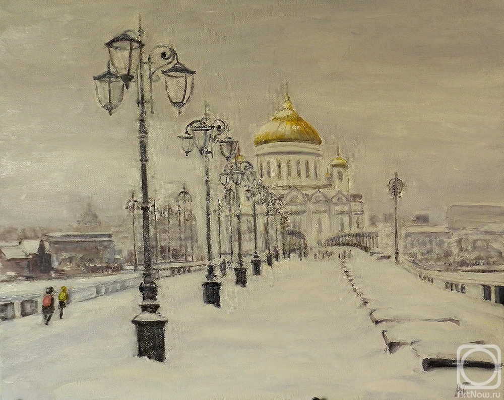 Gudkov Andrey. Winter Moscow
