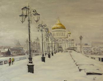 Winter Moscow. Gudkov Andrey