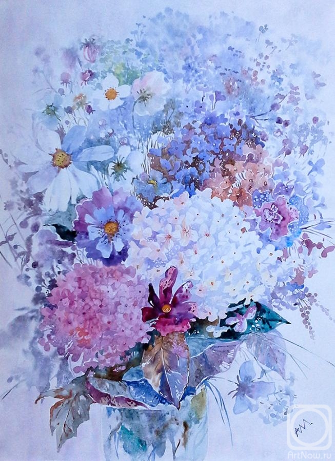 Maliavina Alla. Lilac bouquet