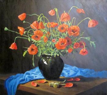 Poppy bouquet. Svinin Andrey