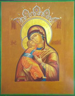 Our Lady of Vladimir. Savin Sergey