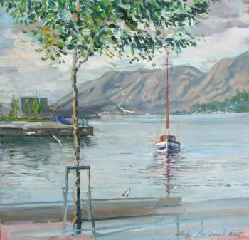 View At Gandsfjord From Sandnes Brygge. Belevich Andrei