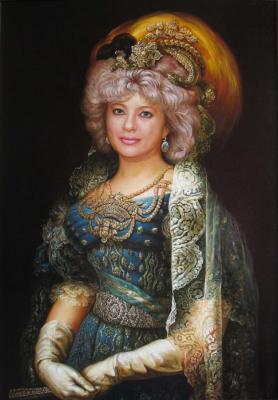 Portrait of the Countess. Seleznev Maxim
