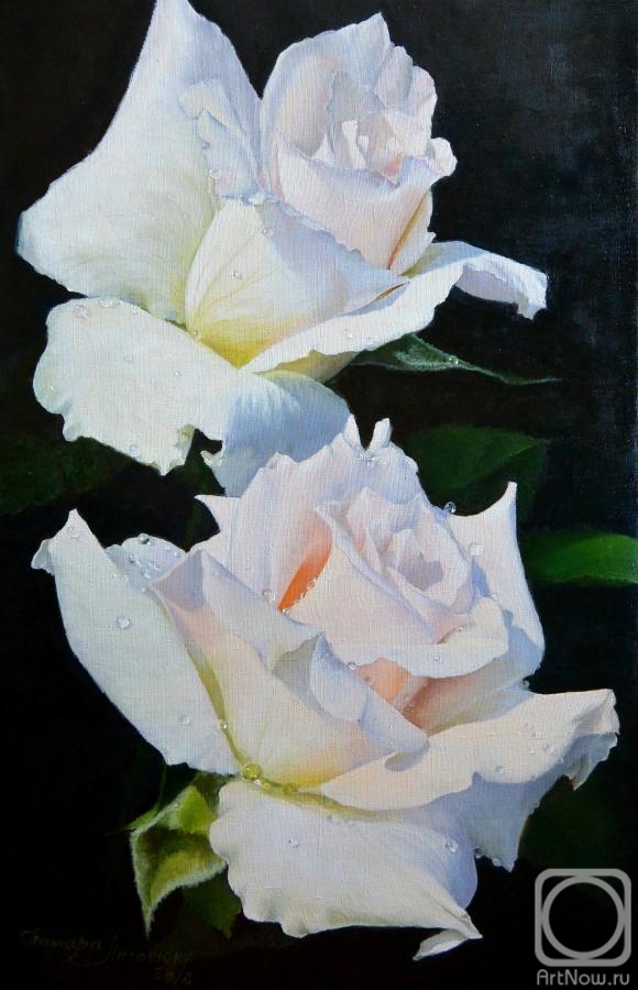 Antonyuk Tamara. Two roses