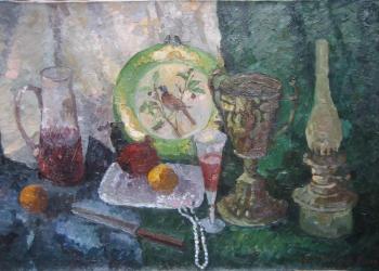 Still life with a lamp. 29. Rogov Vitaly