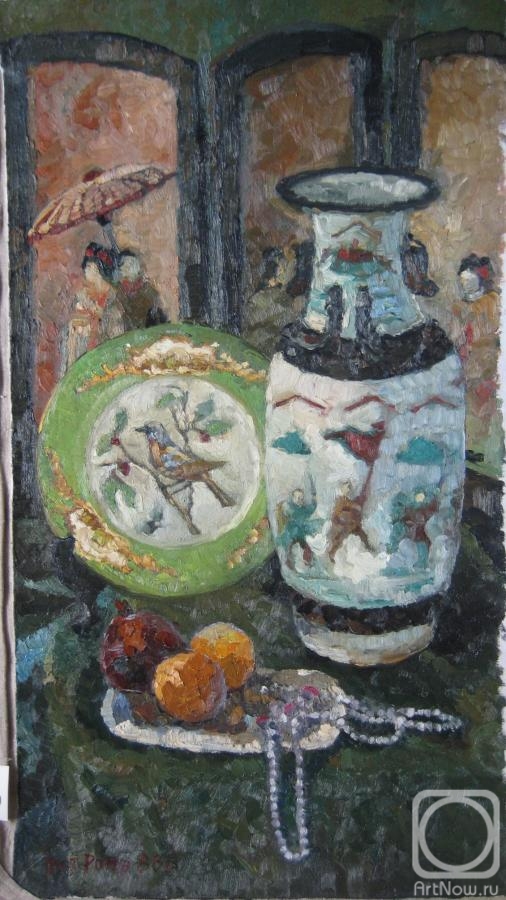 Rogov Vitaly. Still Life 28. Ancient Chinese Vase