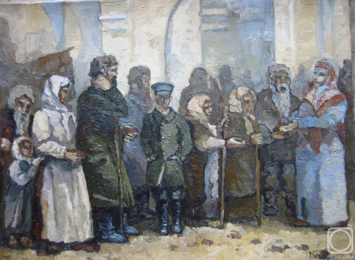 Rogov Vitaly. White Stone Rus'. Lazarus at the Temple