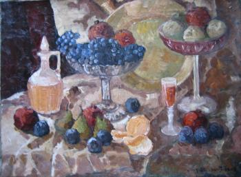 Fruits and vases. Rogov Vitaly