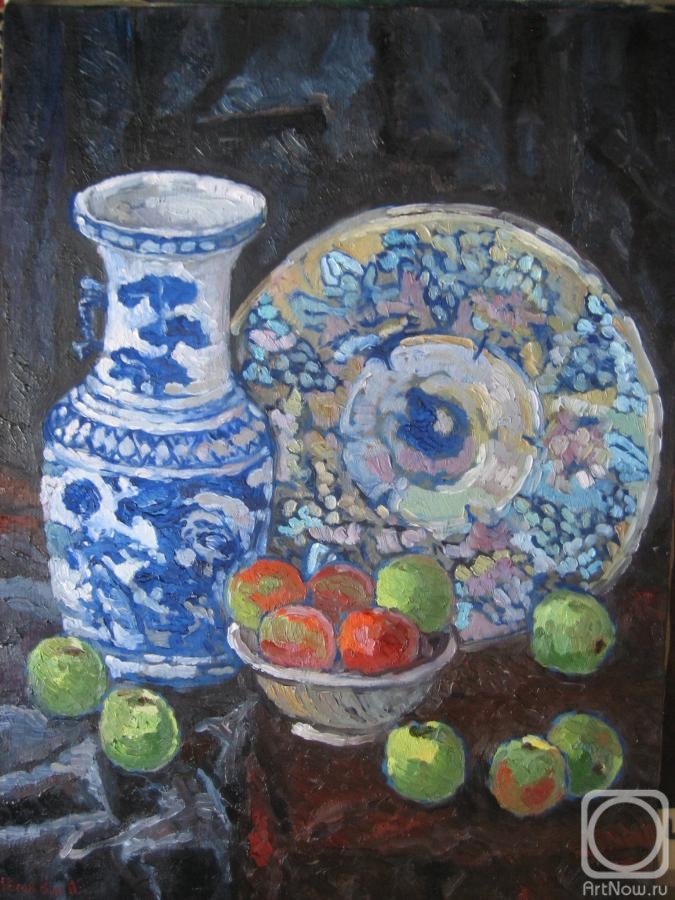 Rogov Vitaly. Vase China dish Russia R. Zuzmer. 2
