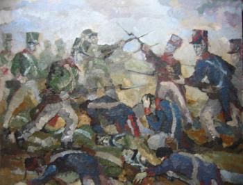 Borodino, August 1812. Glory to the Russian soldier!. Rogov Vitaly