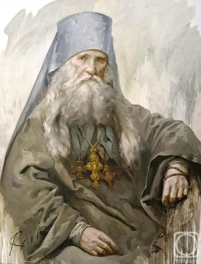 Ravi Natalia. Portrait of Saint Pimen Ugresh
